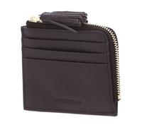 COCCINELLE card case Tassel Credit Card Holder Fondant Brown