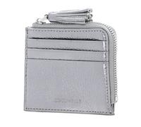 COCCINELLE card case Tassel Credit Card Holder Steel
