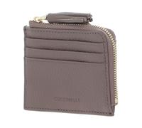 COCCINELLE card case Tassel Credit Card Holder Warm Taupe