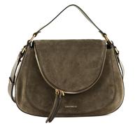COCCINELLE Coccinelle Sole Suede Handbag Coffee