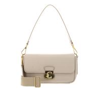 Coccinelle C-Me Lock Shoulder Bag Leather 24 cm beige