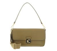 Coccinelle cross body bag C-Me Lock Handbag Grained Leather Seagrass khaki