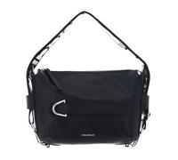 Coccinelle cross body bag Gretel Ribbon Crossbody Bag Grained Leather Noir black