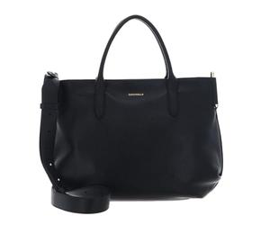 Coccinelle cross body bag Rebekka Handbag Grained Leather Noir black