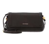 Coccinelle cross body bag Thess Mini Bag Grained Leather Fango dark green