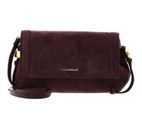 Coccinelle cross body bag Thess Mini Bag Suede Leather/Grained Leather Berry/Berry dark purple