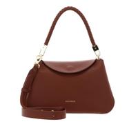 Coccinelle cross body bag Tiggy Handbag Grained Leather Cognac brown