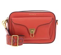 COCCINELLE Crossbody Bag Grained Leather Grenadine Red
