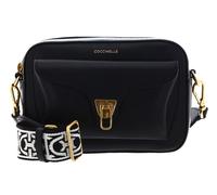 Coccinelle , Versatile Cow-Ins Mat Cross Body Bag ,Black female, Sizes: ONE SIZE
