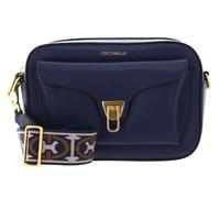 COCCINELLE Crossbody Bag Grained Leather Royal Blue