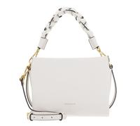 COCCINELLE Crossbody Double Grainy Leather Blanco / Skin