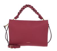 COCCINELLE Crossbody Double Grainy Leather Rosewood / Brandy