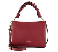 COCCINELLE Crossbody Double Grainy Leather Sangria / Skin