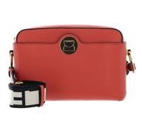 COCCINELLE Crossbody Grained Leather Grenadine Red