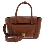 Coccinelle Double Beat Shoulder Bag Leather 21 cm brown