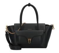 Double Beat Handbag Grained Leather - female - Coccinelle - Shoulder Bags - Black - ONE SIZE - Bags ONE SIZE