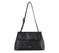 Coccinelle Fern Shoulder Bag Genuine Leather 33 cm black
