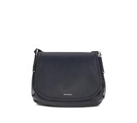 Coccinelle flap-fastening leather cross-body bag - Black One Size