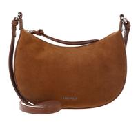 COCCINELLE Fujiko Suede Bi Mini Bag Cognac