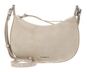 COCCINELLE Fujiko Suede Bi Mini Bag Sandshell / Sandshell