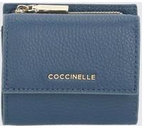 COCCINELLE Grained Leather Metallic Soft Wallet - Size: OS - female