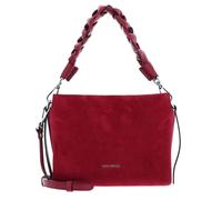 COCCINELLE handbag Boheme Handbag Suede Grainy Leather Sangria