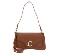 Coccinelle C-Me Shoulder Bag Leather 28 cm brown