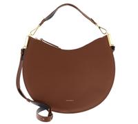 COCCINELLE Handbag Double Grainy Leather Cognac / Noir