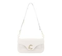 Coccinelle C-Me Shoulder Bag Leather 26 cm white