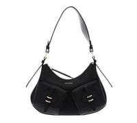 Coccinelle handbag Mavery Pocket Shoulder Bag Grained Leather Noir black
