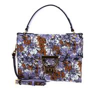 COCCINELLE Handbag Printed Grained Leather Multi. Lavender