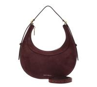 Coccinelle handbag shoulder bag Whisper Mini Bag Suede Leather/Grained Leather Berry dark purple