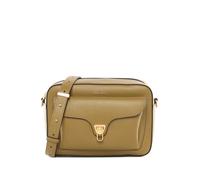 Coccinelle large Beat leather tote bag - Green One Size