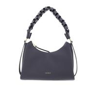 Coccinelle Leather Boheme Grana Double Shoulder Bag Stove/Midn. Blue blue-grey