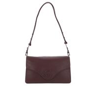 Coccinelle Leather C-Me Softy Smooth Shoulder Bag Berry dark purple