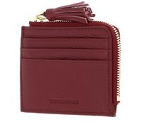Coccinelle Leather Card case Tassel Credit Card Holder Ribes Berry