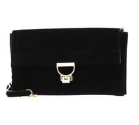 Coccinelle Leather cross body bag Arlettis Suede Handbag Noir black