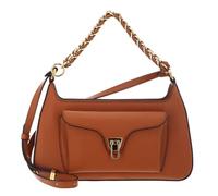 Coccinelle Leather cross body bag Beat Generatio Shoulder Bag Crab light brown