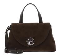 Coccinelle Leather cross body bag Nikla Suede Bim Handbag Fango/Fango dark green
