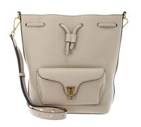 Coccinelle Leather cross body bag shoulder bag Beat Generatio Bucket Bag Sandshell beige