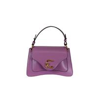Coccinelle Leather cross body bag shoulder bag C-Me Calf Handbag Jellyfish purple