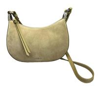 Coccinelle Leather cross body bag shoulder bag Fujiko Suede Bi Mini Bag Seagrass/Seagrass khaki