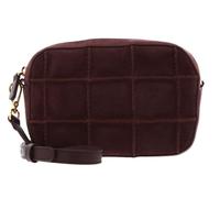 Coccinelle Leather cross body bag Tebe Check Embroidery Crossbody Bag Berry/Berry dark purple