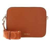 Coccinelle Leather cross body bag Tebe Crossover Bag Crab light brown