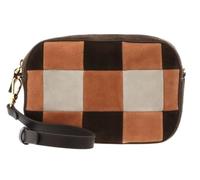 Coccinelle Leather cross body bag Tebe Vichy Patch Mini Bag Mul. Robin/Fango dark green