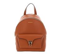 Coccinelle Leather leisure backpack Beat Generatio Backpack Crab light brown