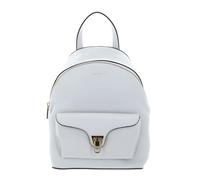 Coccinelle Leather leisure backpack Beat Generatio Backpack Snow light grey