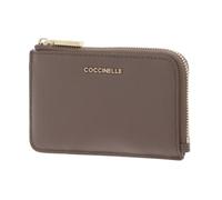 COCCINELLE card holder Metallic Soft Card Holder Warm Taupe