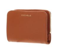 Coccinelle Leather Purse C-Me Softy Wallet Crab Light Brown