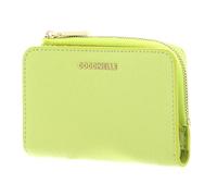 Coccinelle Leather Purse Metallic Soft Wallet Green Glow Light Green